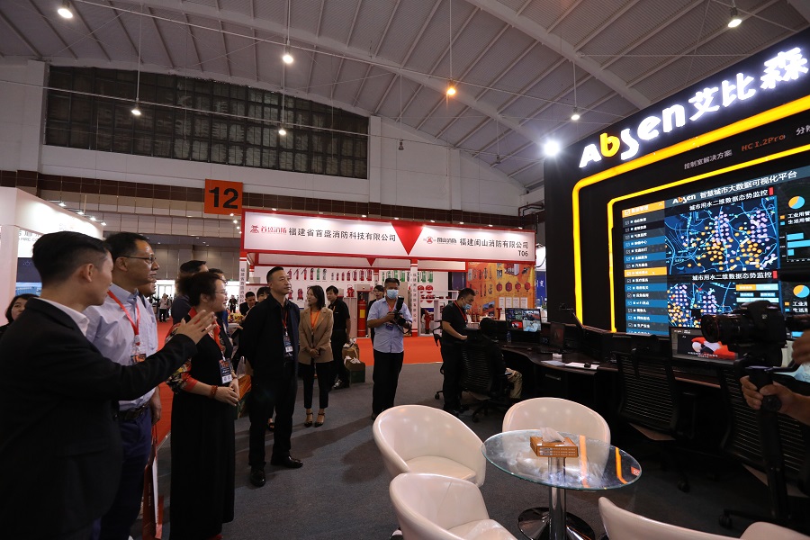 艾比森小间距高清LED盛装亮相2020第三届中国（昆明）南亚安博会