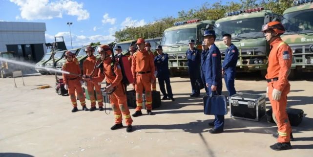 云南省森林消防总队装备“三化”达标考评 工作组圆满完成大理支队考评验收工作